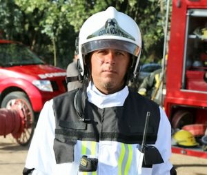 JOSE DIAZ, 2º Comandante del cuerpo de Bomberos de Santa Cruz