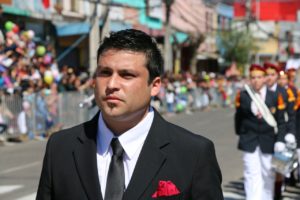 José Fuentes Durán, Instructor de la Banda de Guerra
