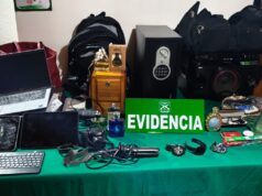 Carabineros detiene a cuatro sujetos tras robos en tres viviendas